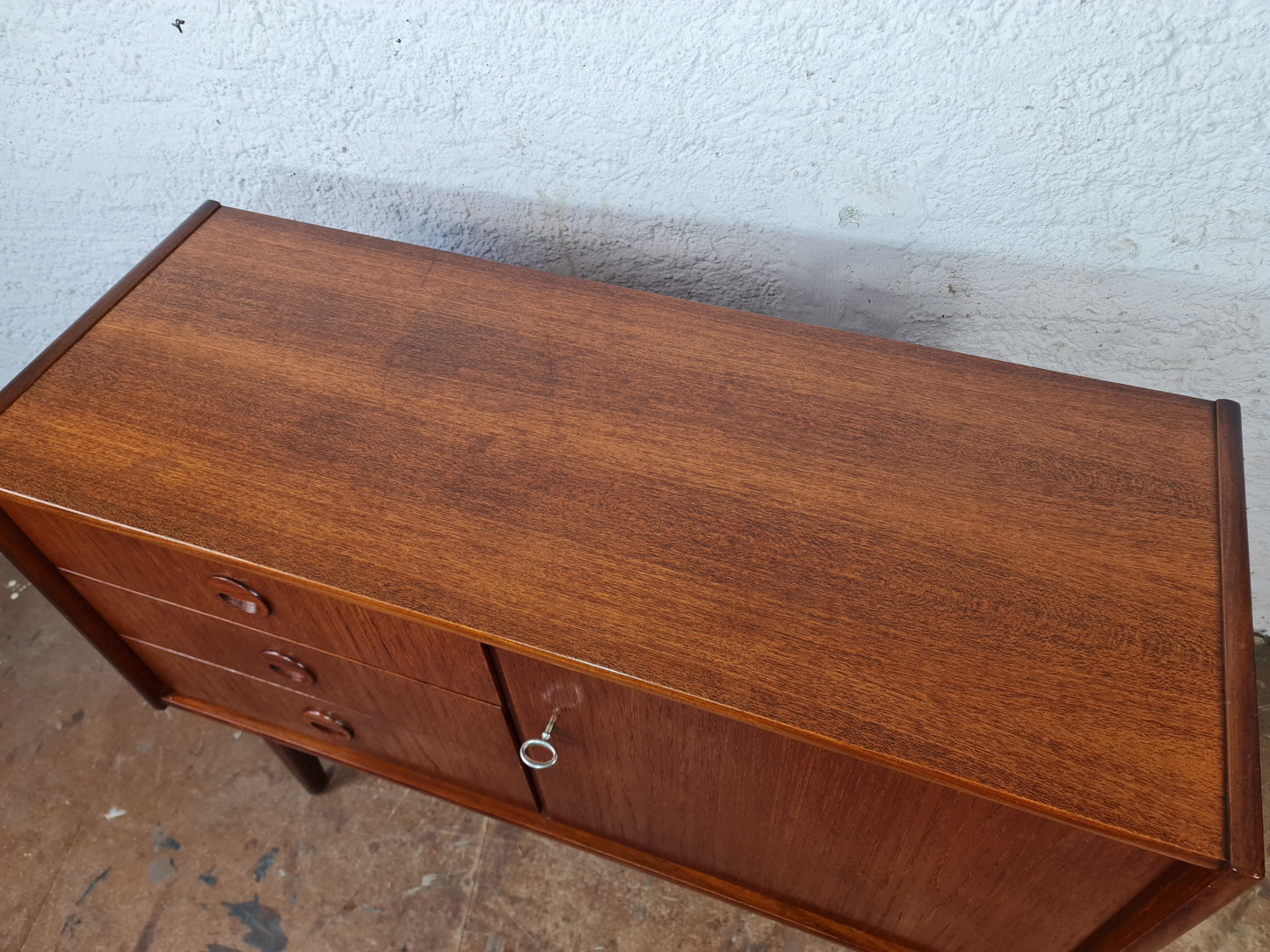 Mid-Century Kommode Bartels – Sideboard, Anrichte, Teakmöbel