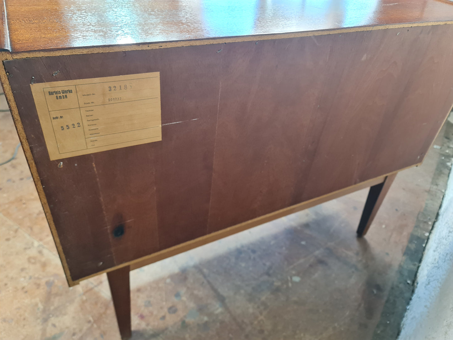 Mid-Century Kommode Bartels – Sideboard, Anrichte, Teakmöbel