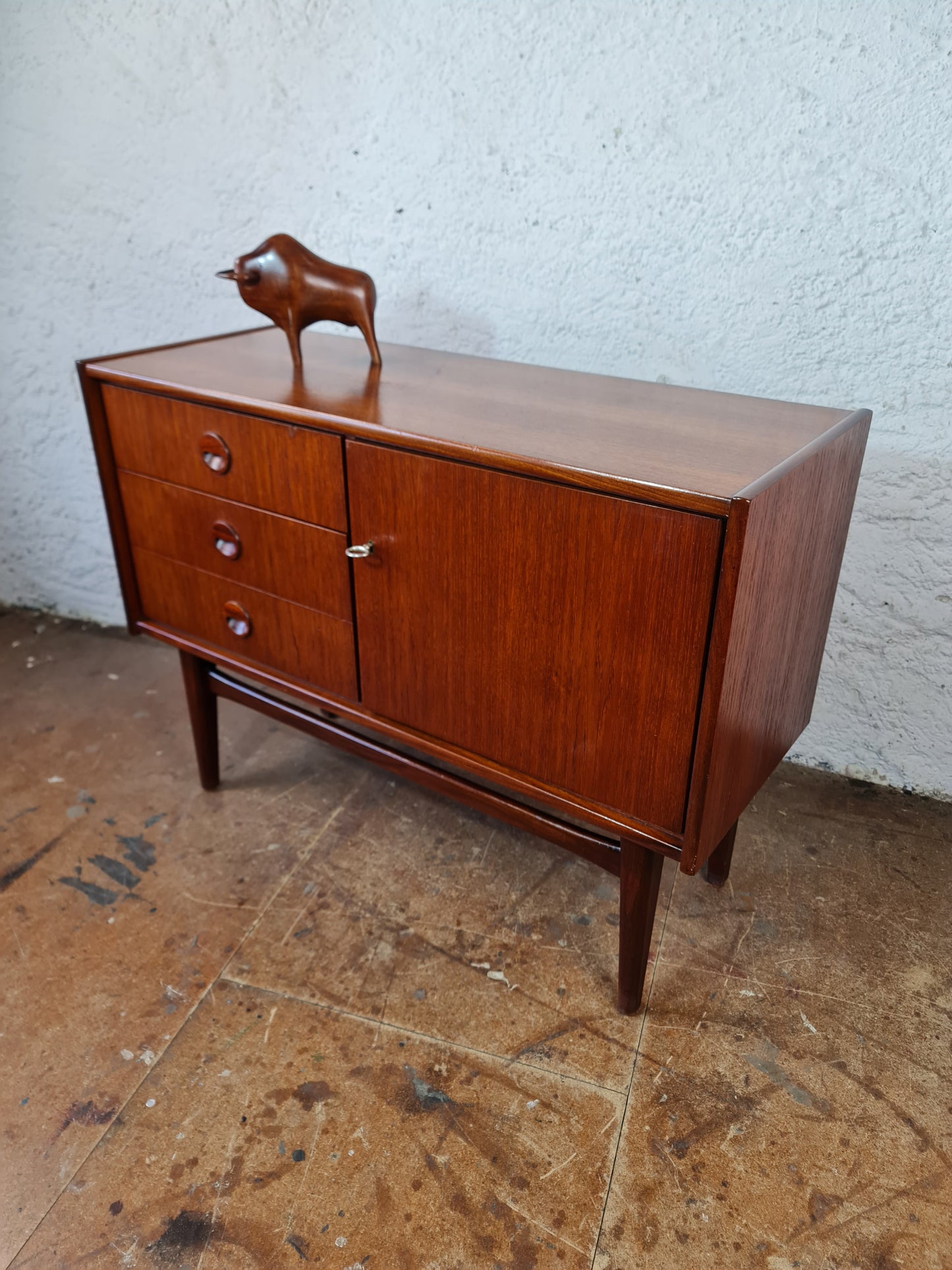 Mid-Century Kommode Bartels – Sideboard, Anrichte, Teakmöbel